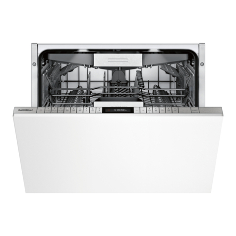 Gaggenau DF 280 installation instructions