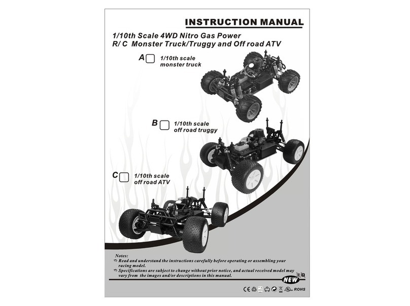 Himoto 1/10th scalemonster truck instruction manual
