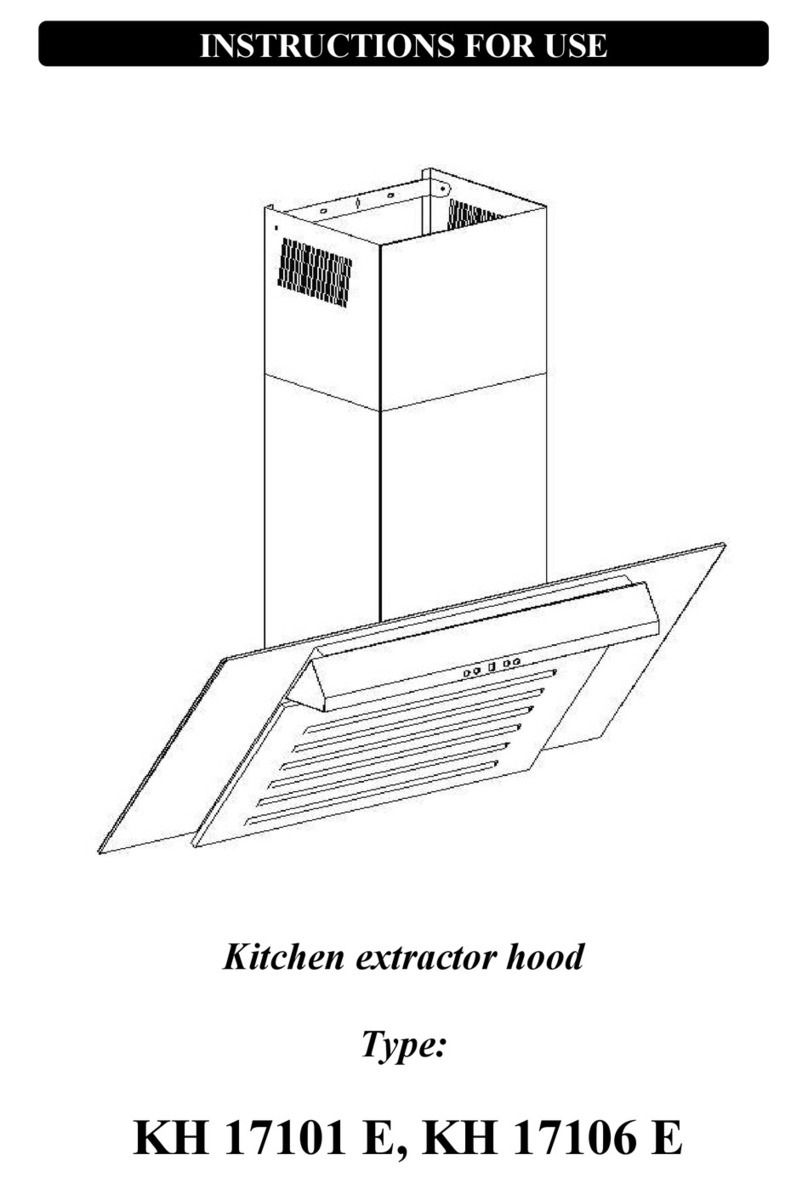 BIELMEIER KH 17101 E Instructions for use