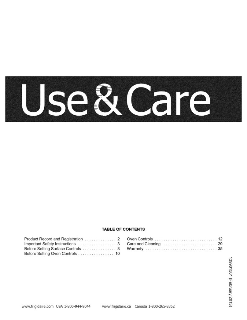 Frigidaire FGGS3065PBA Owner's manual Frigidaire FGGS3065PBA Owner's manual