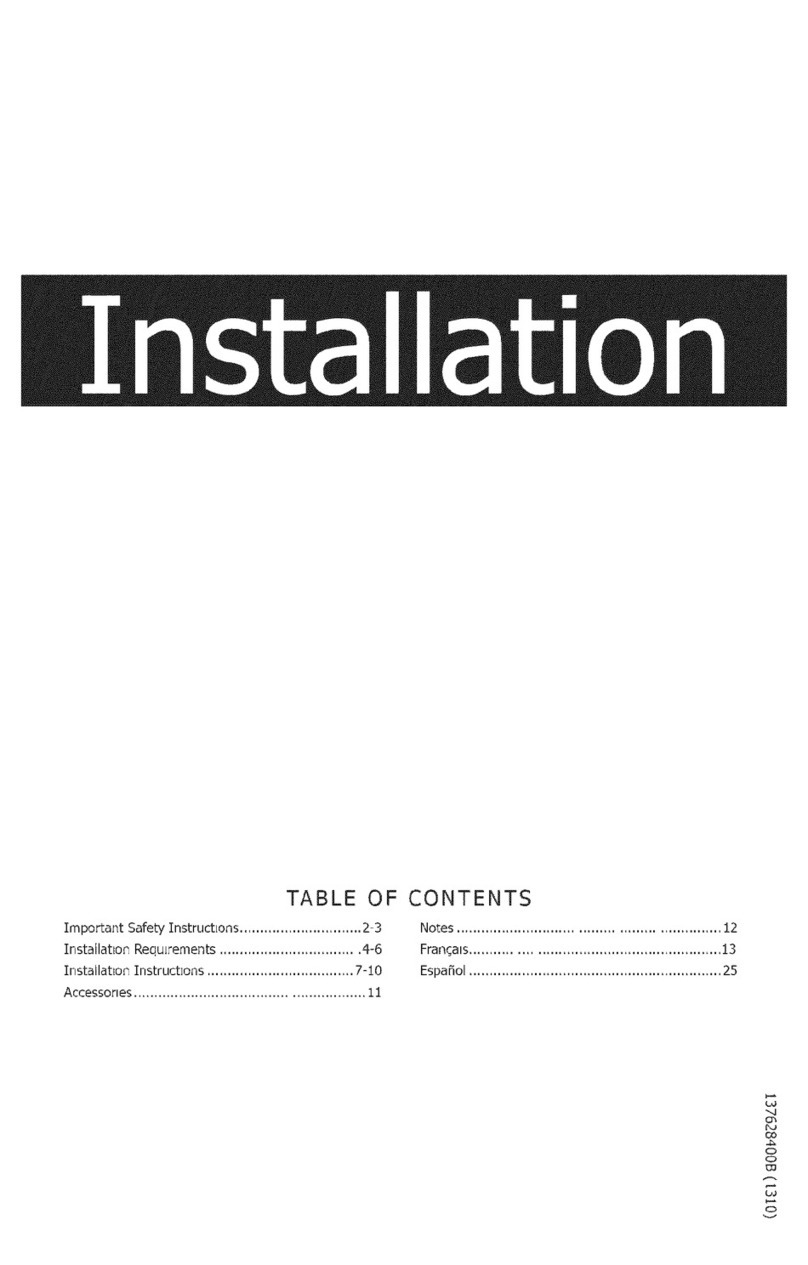 Crosley CFW4701QW0 User manual