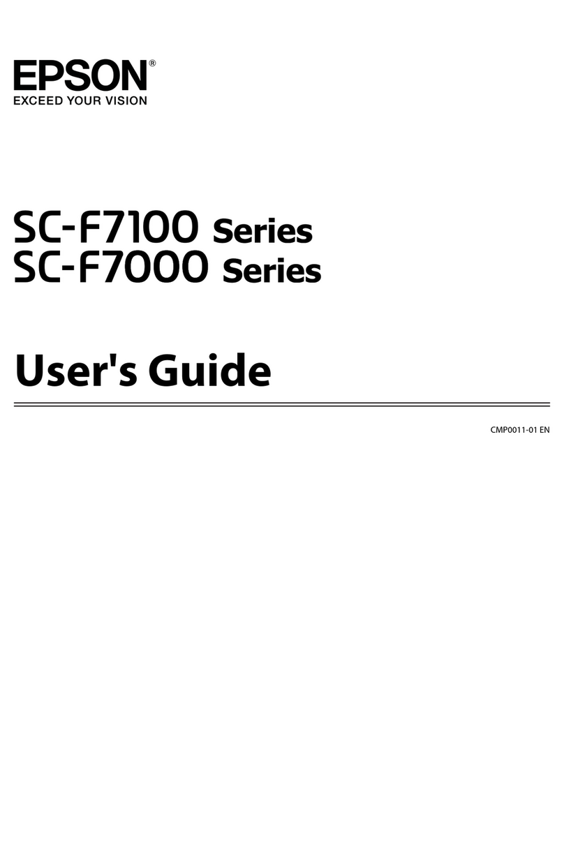 Epson SC-F7100 series User manual