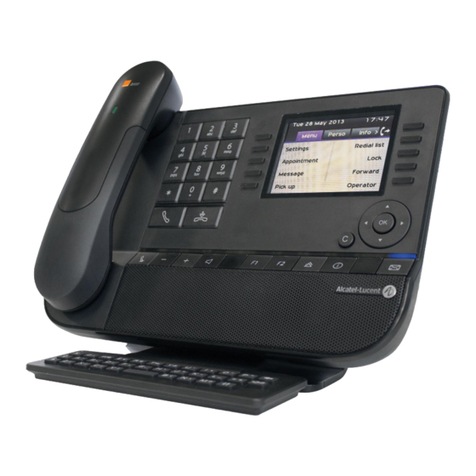 Alcatel-Lucent 8028 User manual