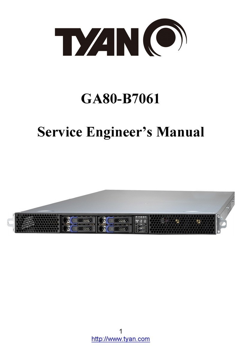 TYAN GA80-B7061 Quick start guide TYAN GA80-B7061 Quick start guide