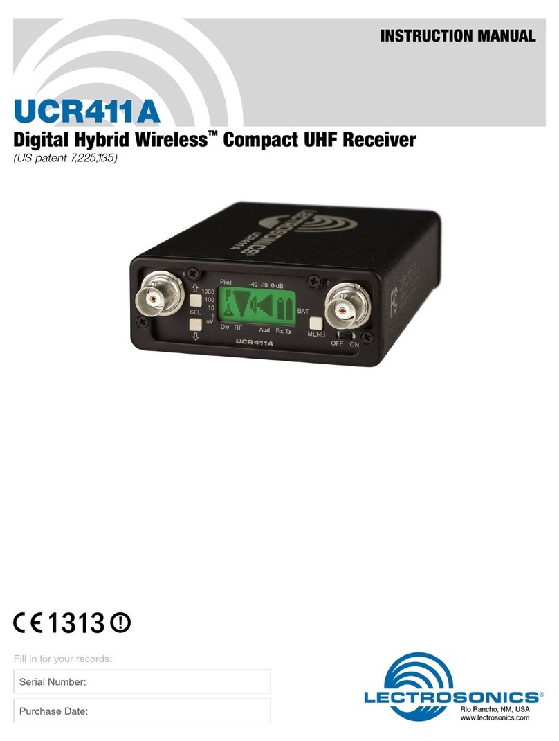 Lectronics UCR411A instruction manual