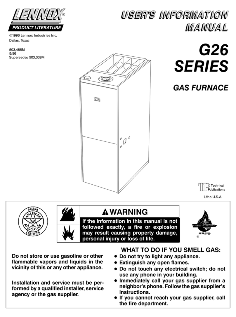 Lennox G26 Series Guide