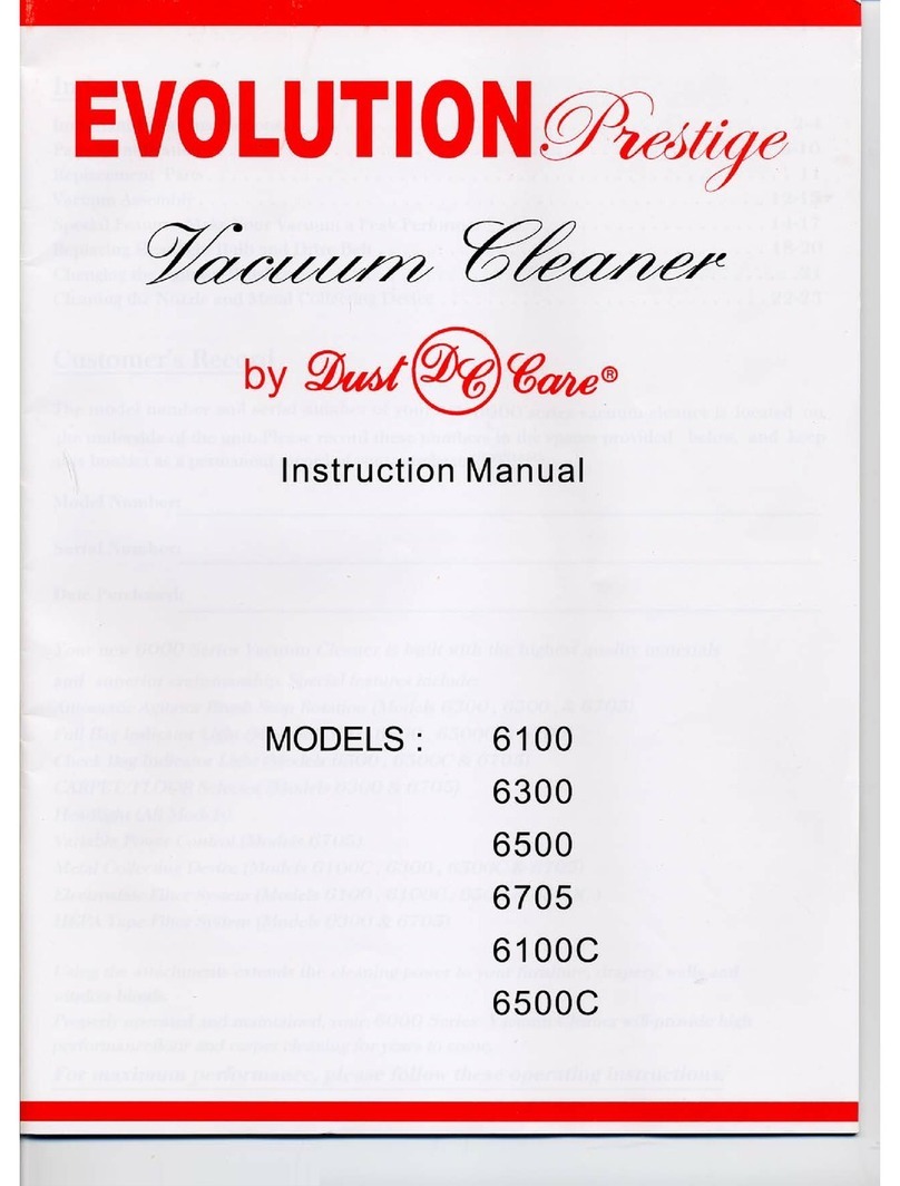 Dust Care 6100 instruction manual