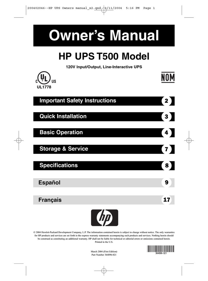 HP Pavilion t500 - Desktop PC User manual