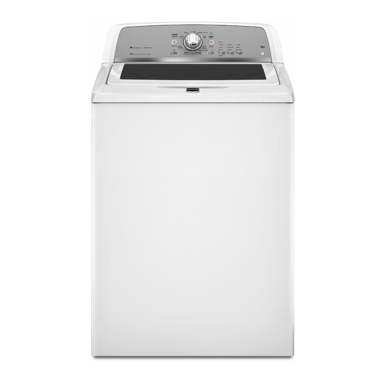 Maytag 4KMVWX505BW0 Owner's manual