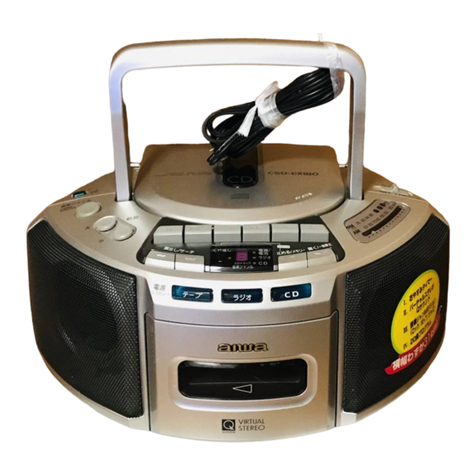 Aiwa CSD-EX180 Service manual