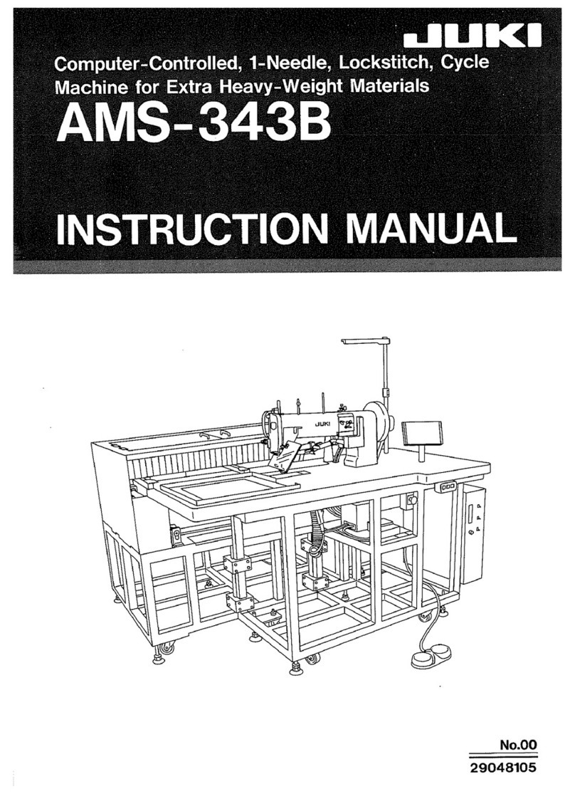 JUKI AMS-343B User manual