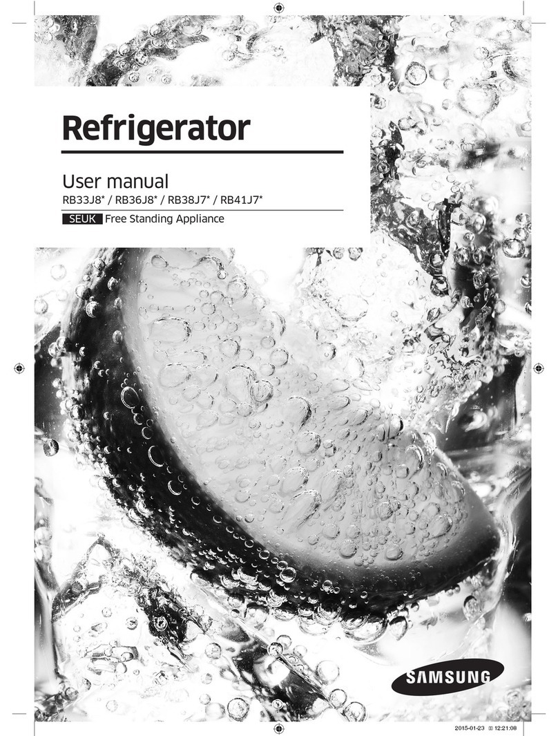 Samsung RB33J8 Series user manual