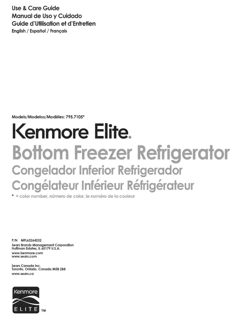 Kenmore 795.71053014 Use & care guide