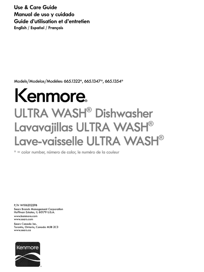 Kenmore 665.13222N410 Use & care guide