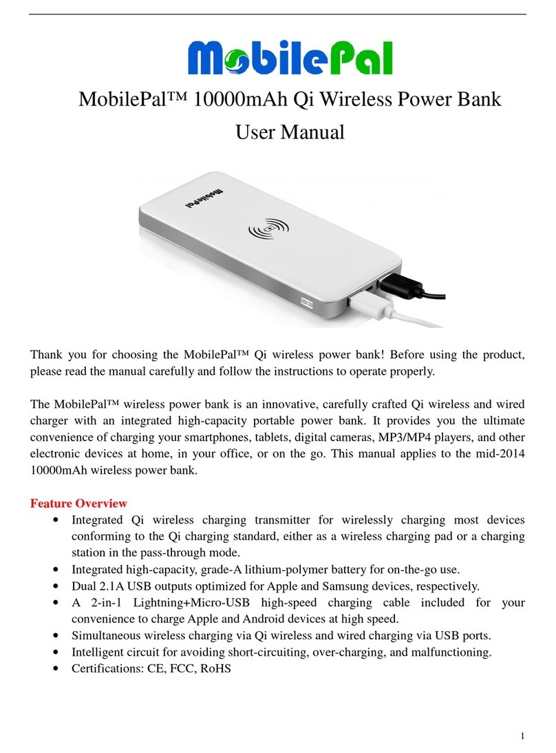 MobilePal Qi user manual MobilePal Qi user manual