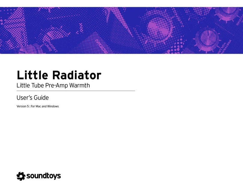 SoundToys little radiator 1566A user guide