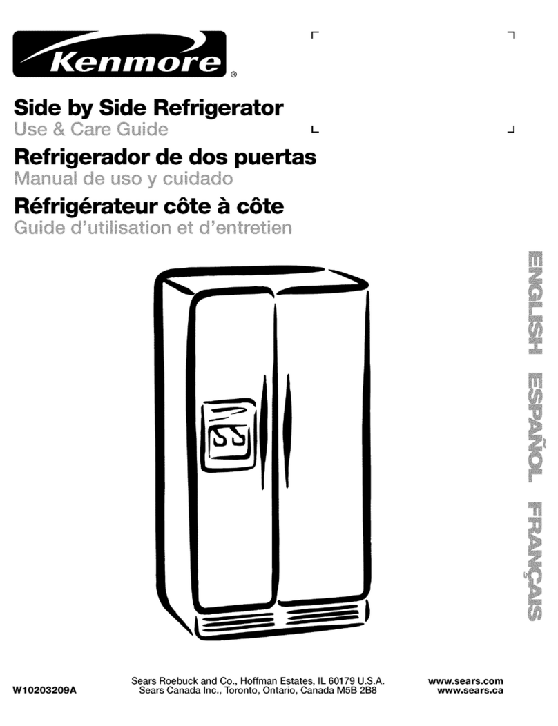 Kenmore 10658143802 Owner's manual