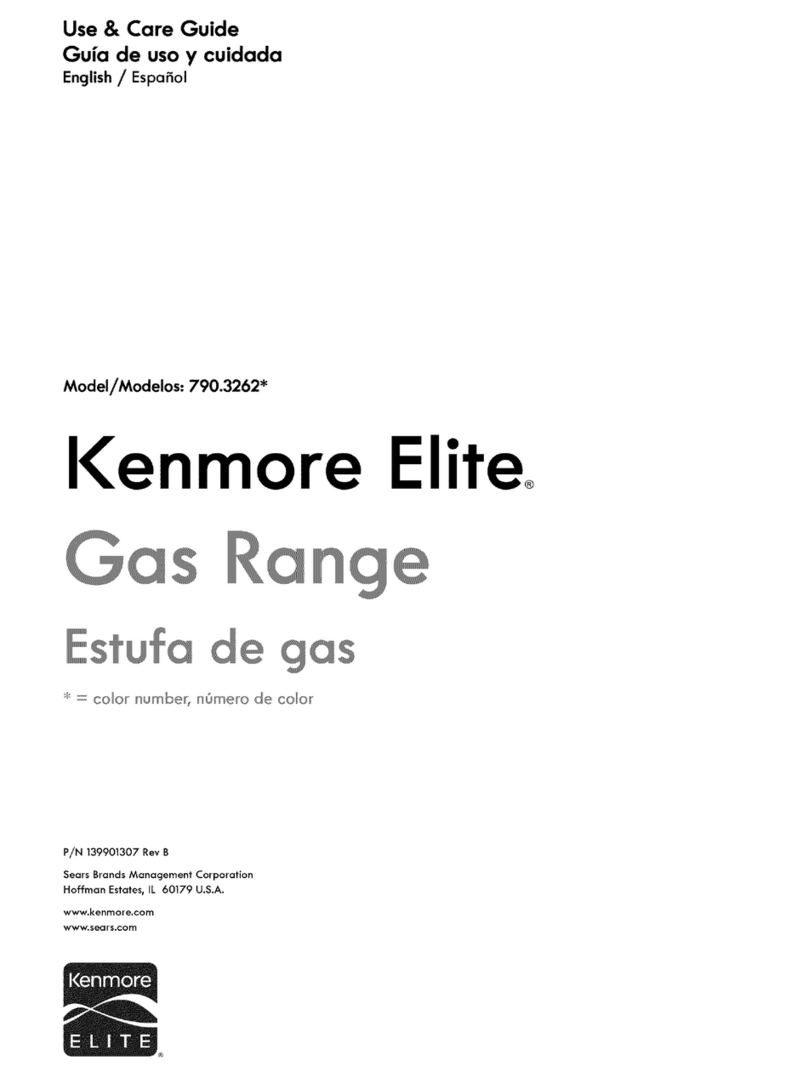 Kenmore 79032623312 Use & care gude
