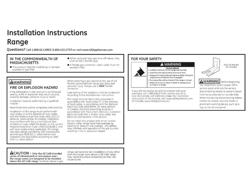 GE C2S985SET7SS User manual GE C2S985SET7SS User manual
