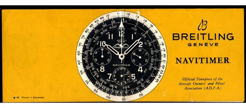 Breitling Navitimer user manual