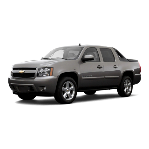 Chevrolet 2007 Avalanche Assembly instructions