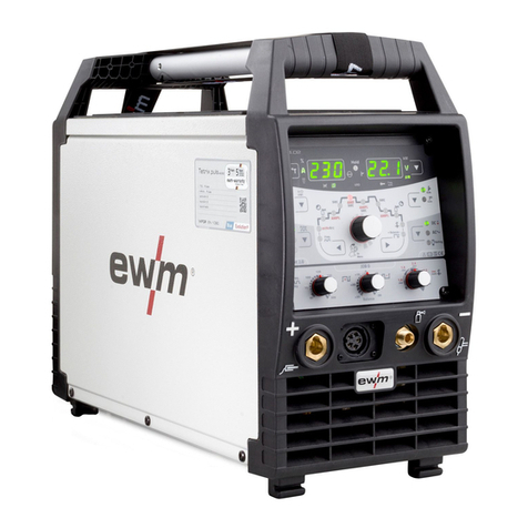 EWM Tetrix 230 AC/DC Comfort 8P TM operating instructions