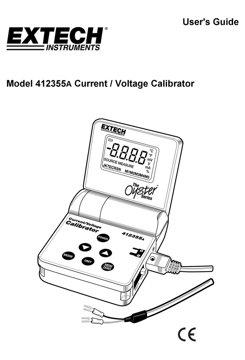 Extech Instruments 412355A Oyster Series User manual