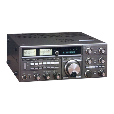 Yaesu FT-726R User manual Yaesu FT-726R User manual