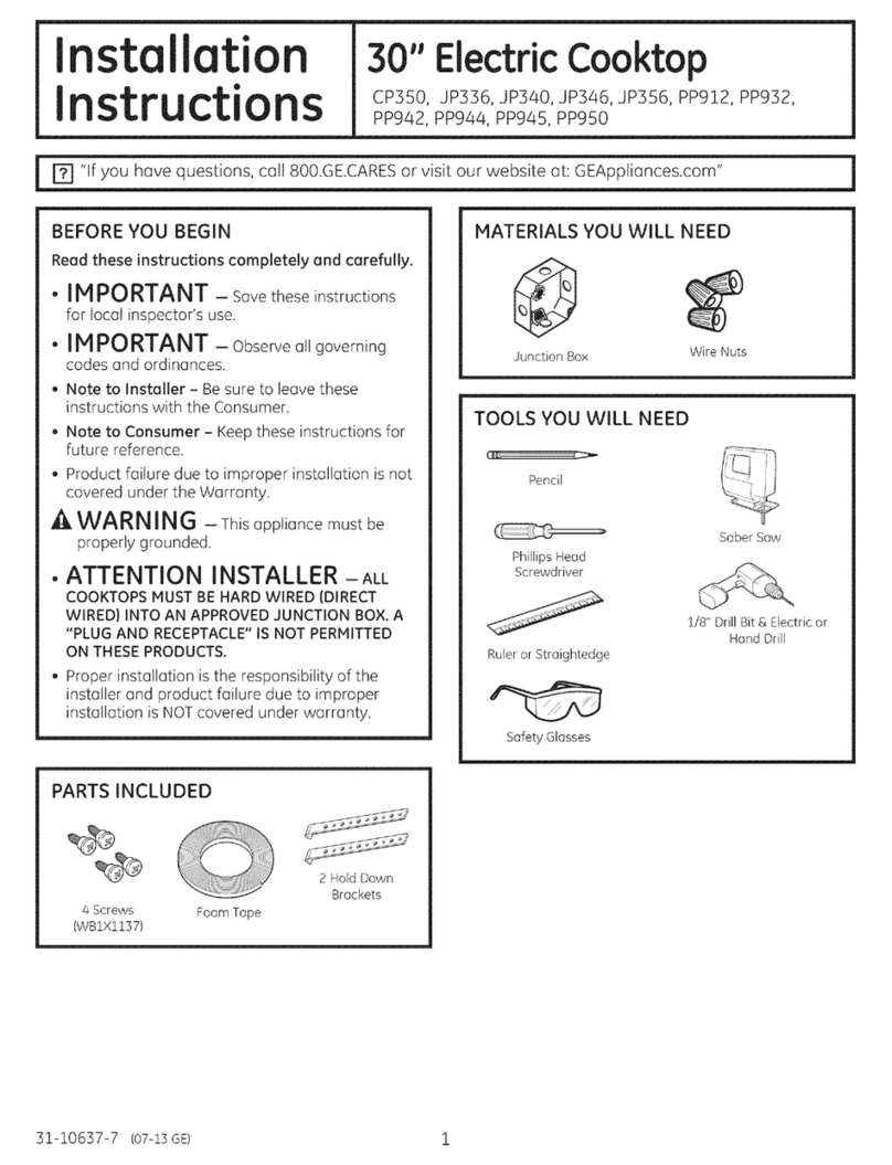 GE CP350 User manual
