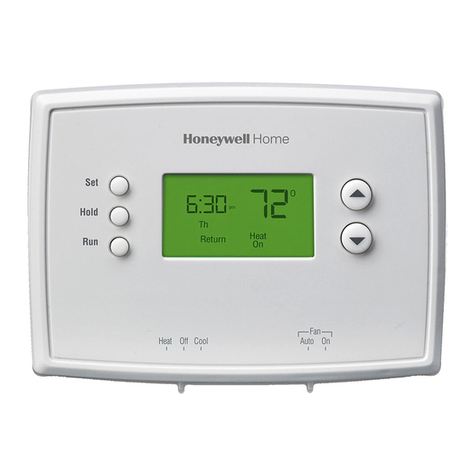 Honeywell RTH2510 Series User manual
