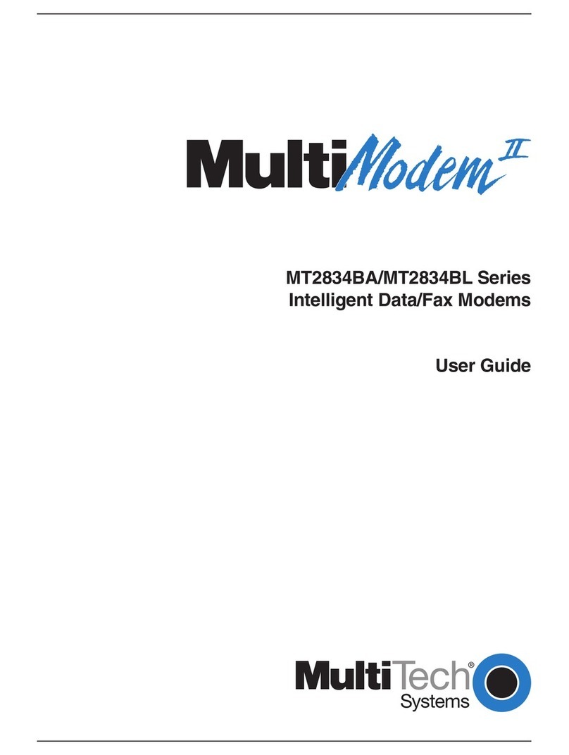 MultiModem MT2834BA Series user guide