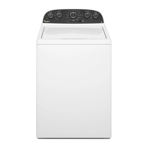 Whirlpool WTW4850BW1 User manual