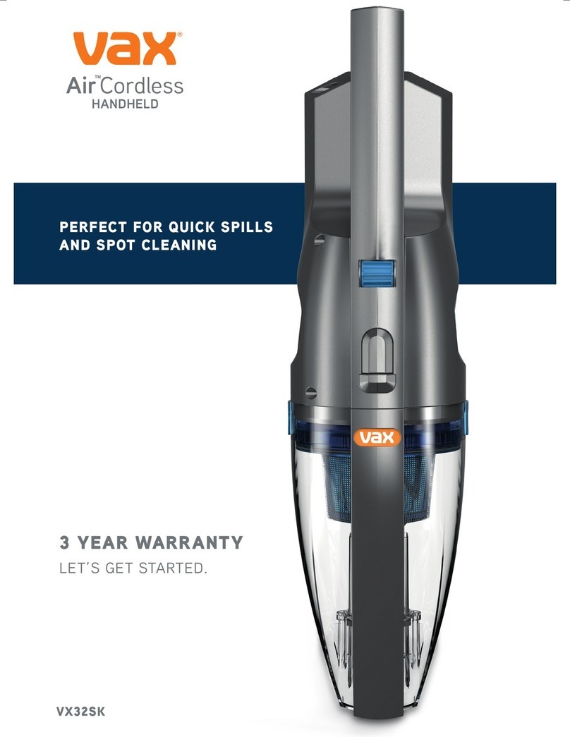 Vax VX32SK user guide