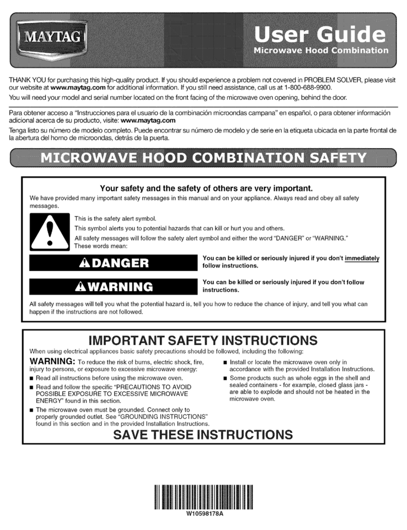 Maytag MMV4205DH0 User manual