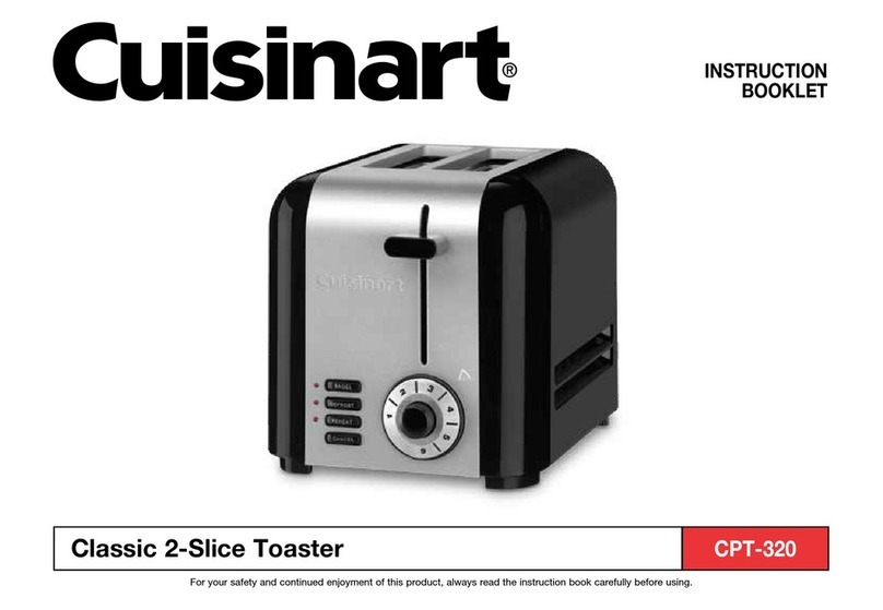 Cuisinart CPT-320 User manual