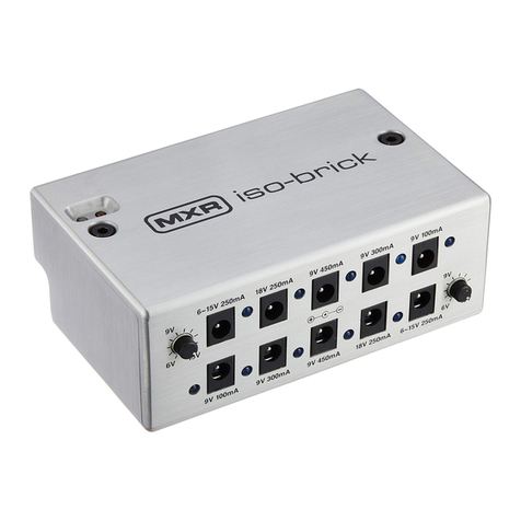 mxr ISO-BRICK M238 User manual