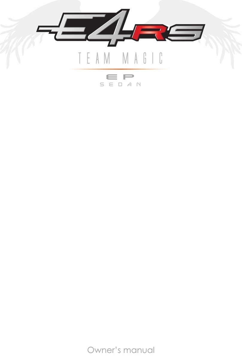 Team Magic E4 RS owner's manual