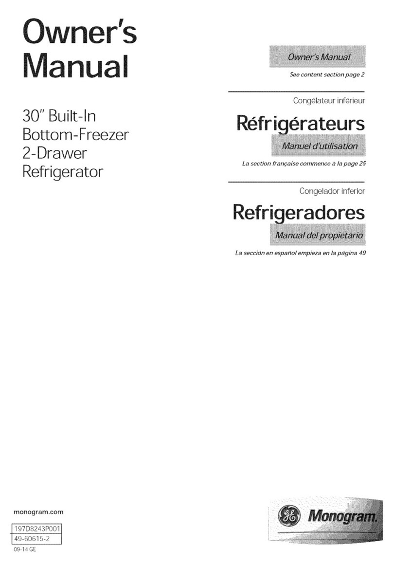 GE ZIC30GNHAII User manual