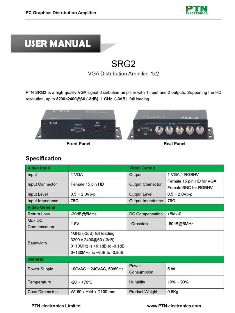 PTN SRG2 user manual
