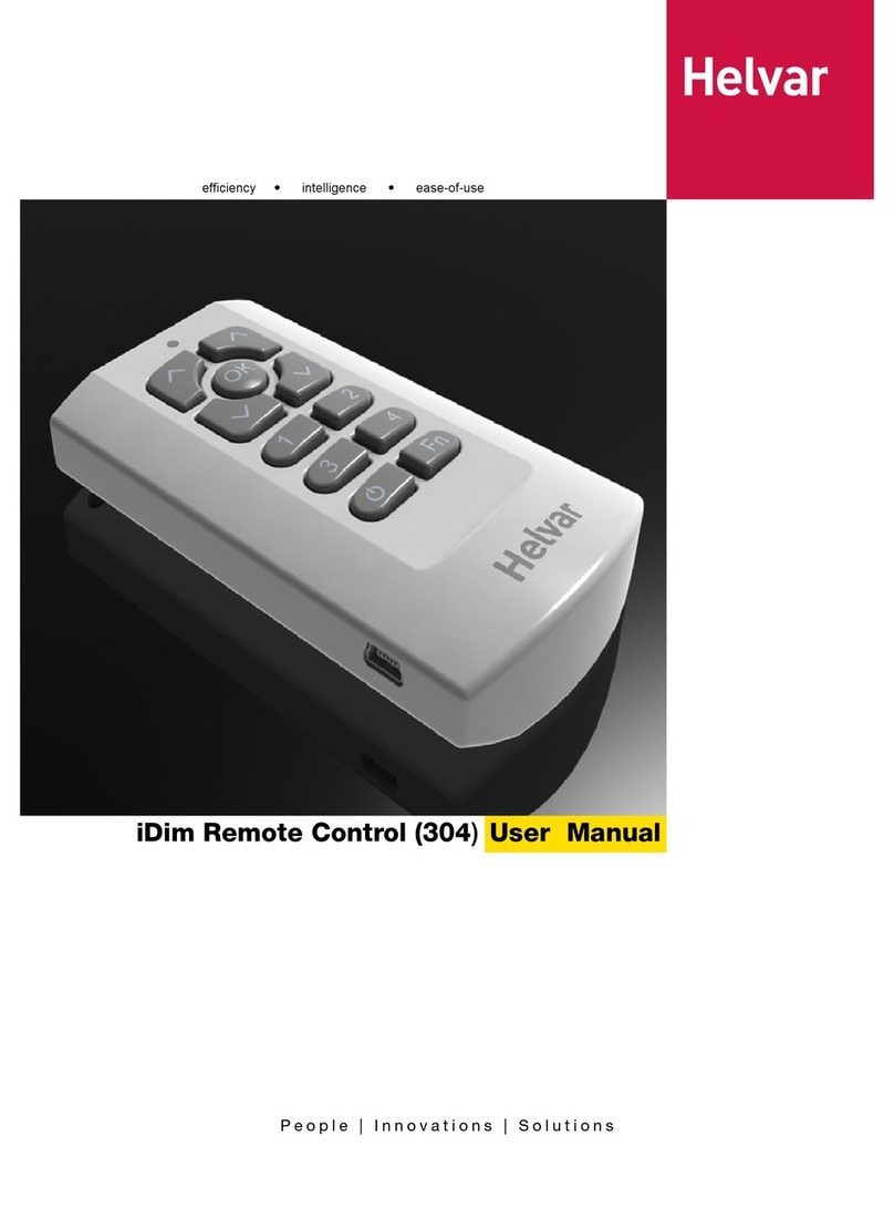 HELVAR iDim 304 User manual