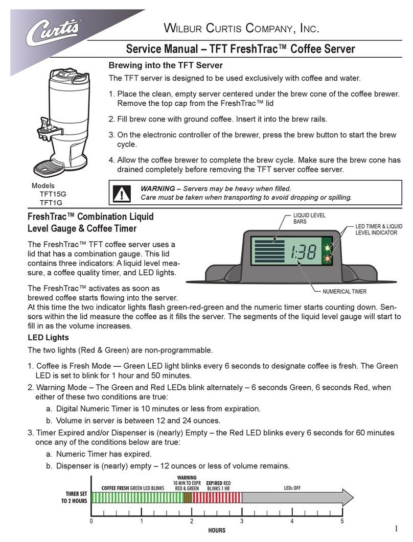 Curtis TFT FreshTrac User manual