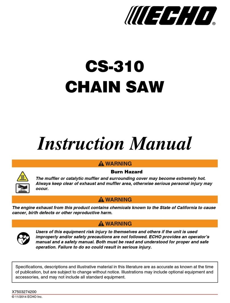 Echo CS-310 User manual