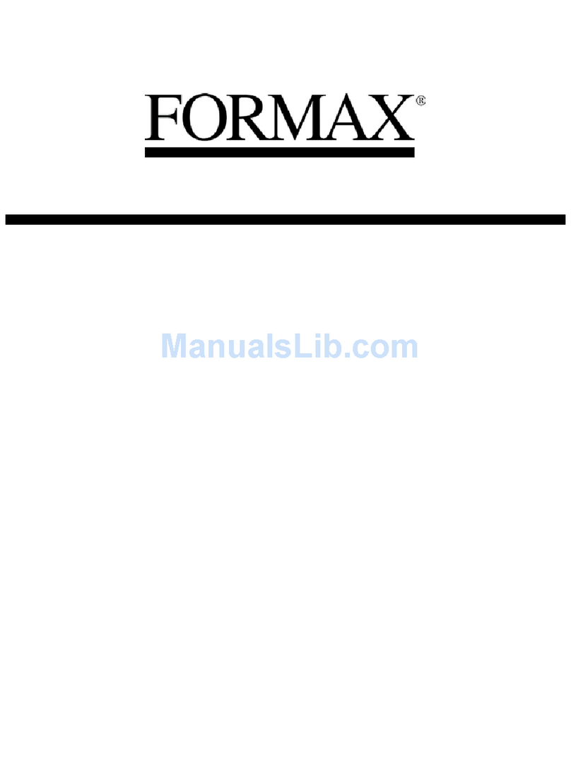 Formax 6304 Series User manual