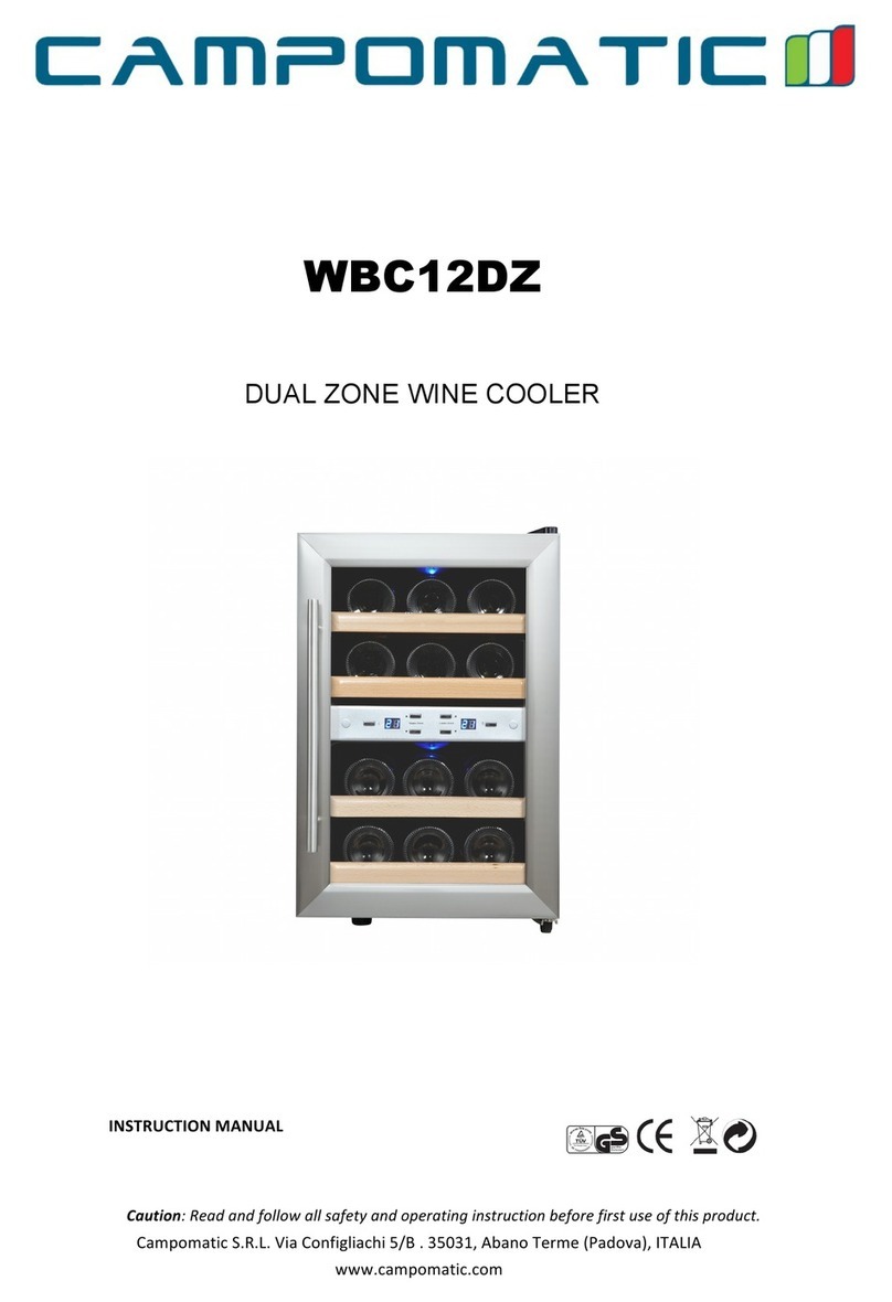 Campomatic WBC12DZ instruction manual