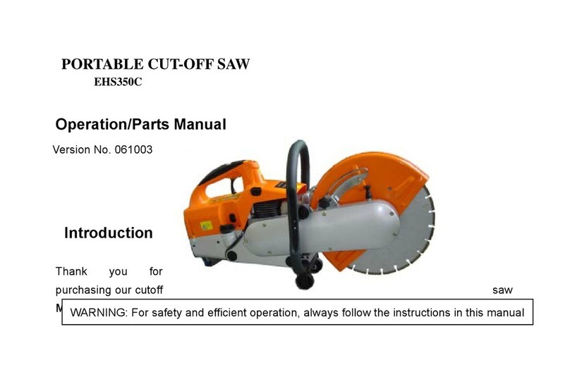 China Hangyu EHS350C Operations & parts manual