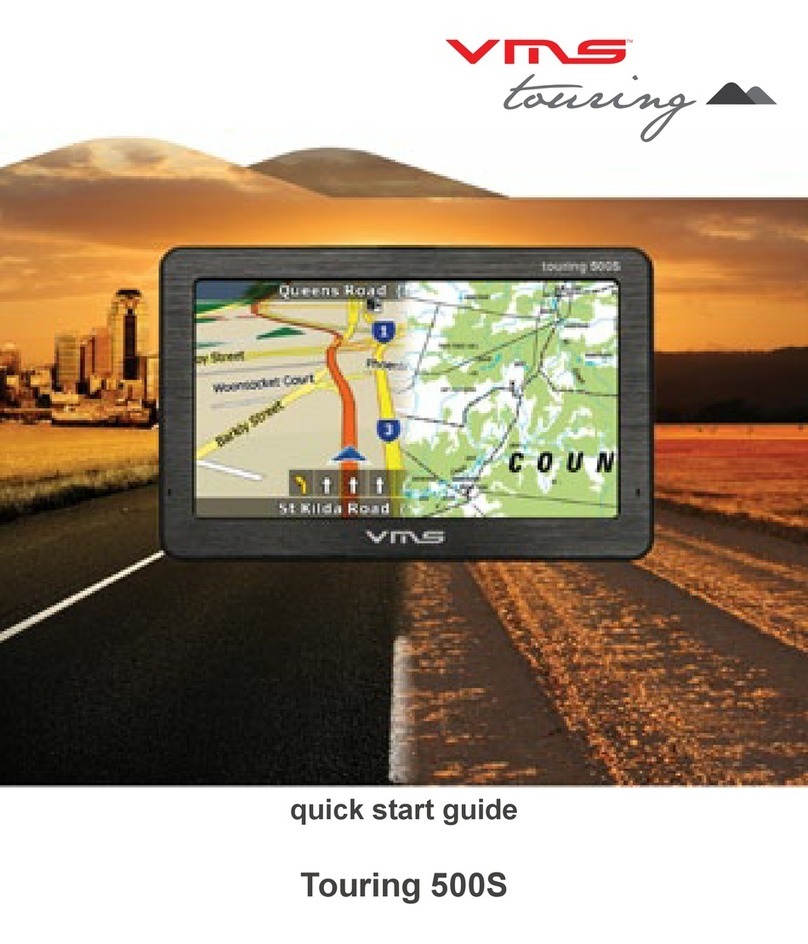 VMS Touring 500S quick start guide