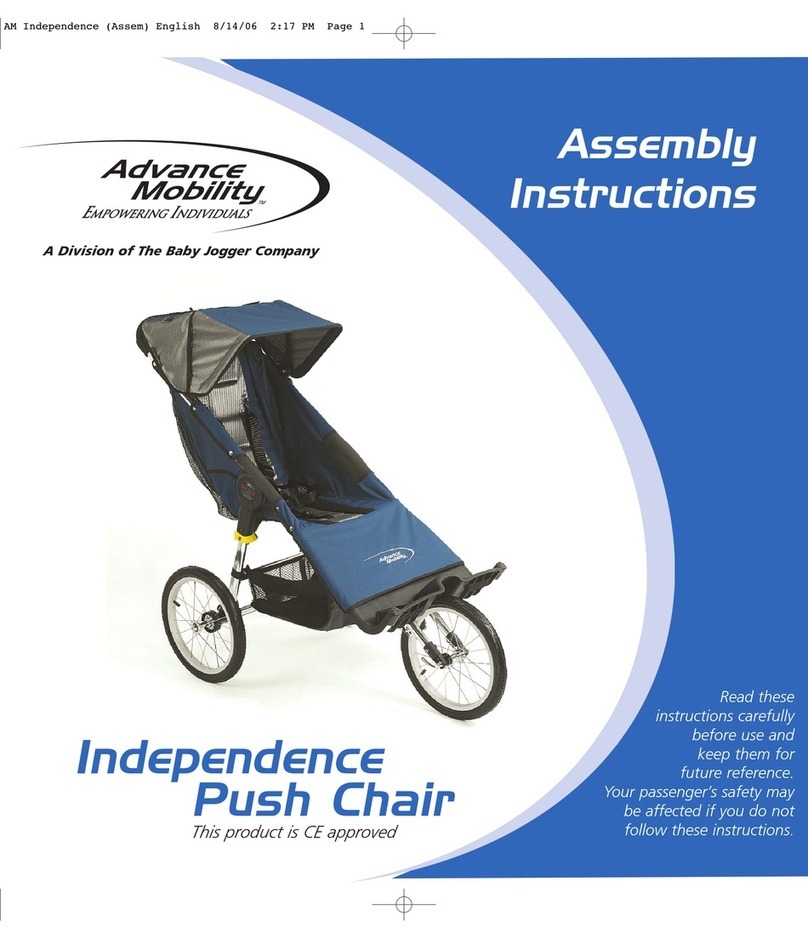 Advance mobility Independence Assembly instructions