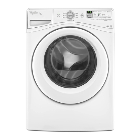 Whirlpool WFW86HEBW2 Use & care guide