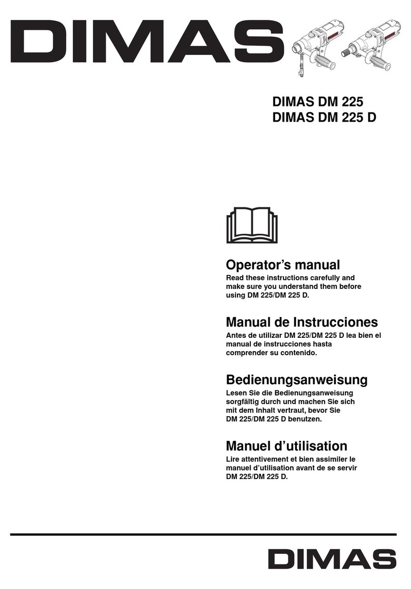 Dimas DM 225 Operator's manual