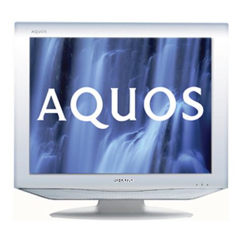 Sharp AQUOS LC-20SD5E User manual